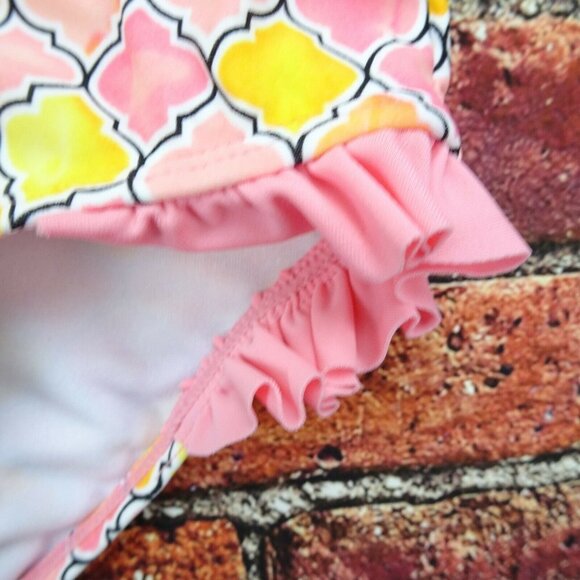 NWT Tommy Bahama Kids Swimsuit One-Piece Tile 24 Mos - Picture 9 of 12